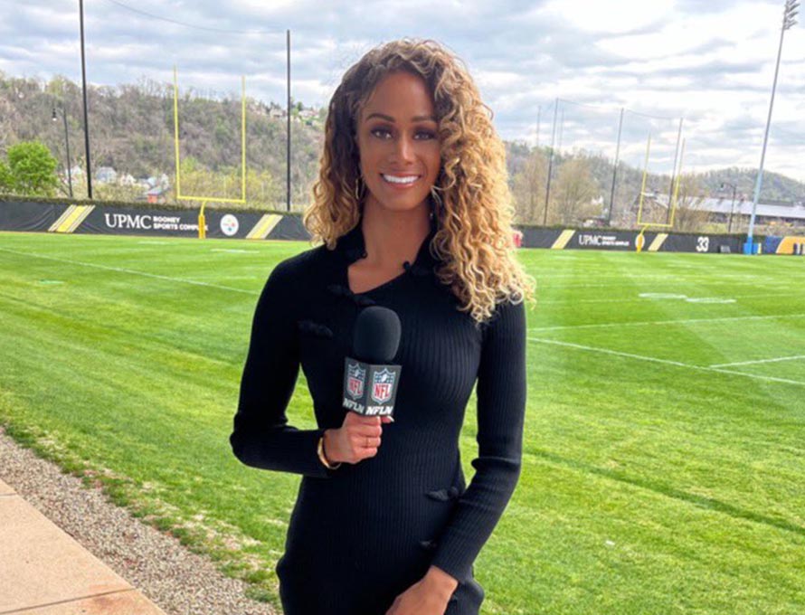 ESPN Broadcaster Kayla Burton 17 Lehigh Alumni